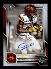 2025 Bowman Chrome University Chase Sowell Chrome Prospect Auto Refractor /299