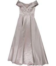 XSCAPE Womens Off The Shoulder Gown Dress, lightpink, Petite, 4P