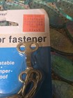 Vintage National Hardware Chain Door Fastener  V838 Made In The USA — photo 5