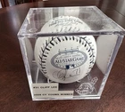 MLB Cliff Lee Signed 2008 All-Star Game Baseball Cleveland Indians Wahoo Case