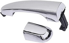 Exterior Door Handle Rear Right Passenger Side Chrome Compatible with...