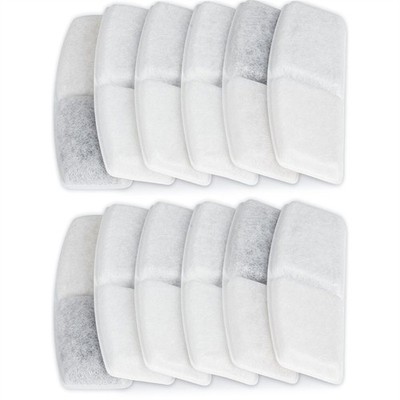 12 Pack Replacement Filters Cat Water Dispensers Filter Cat Filter Replacement