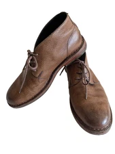 Cole Haan C11777 Glen Brown Leather Chukka Boots Men Size 7