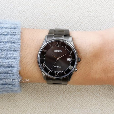 【美品】シチズン AS1064-53E NIGHT COLOUR EDITION Citizen Collection Black NIGHT COLOUR AS1064-53E Men's Black watch