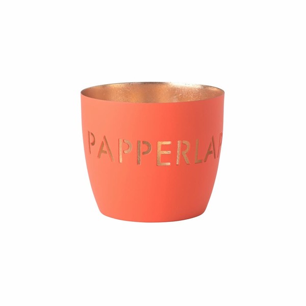 Gift Company Windlicht Madras Papperlapapp M Teelichthalter Kerzenhalter H 8....-image