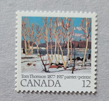 canada stamp #733 - April in Algonquin Park (1977) 12¢ MNH OG