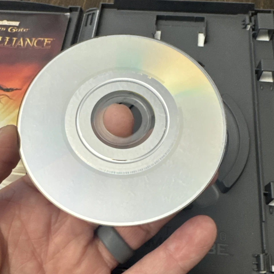 Baldur's Gate Dark Alliance Nintendo GameCube Video Game Complete CIB w/ Manual - Image 4 of 4