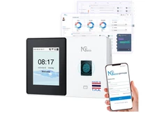 Cloud-Based Time Clock, Fingerprint+RFID Time Clocks for Employees Small Busines