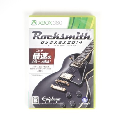 Rocksmith 2014 XBOX 360 Japan Import US Seller