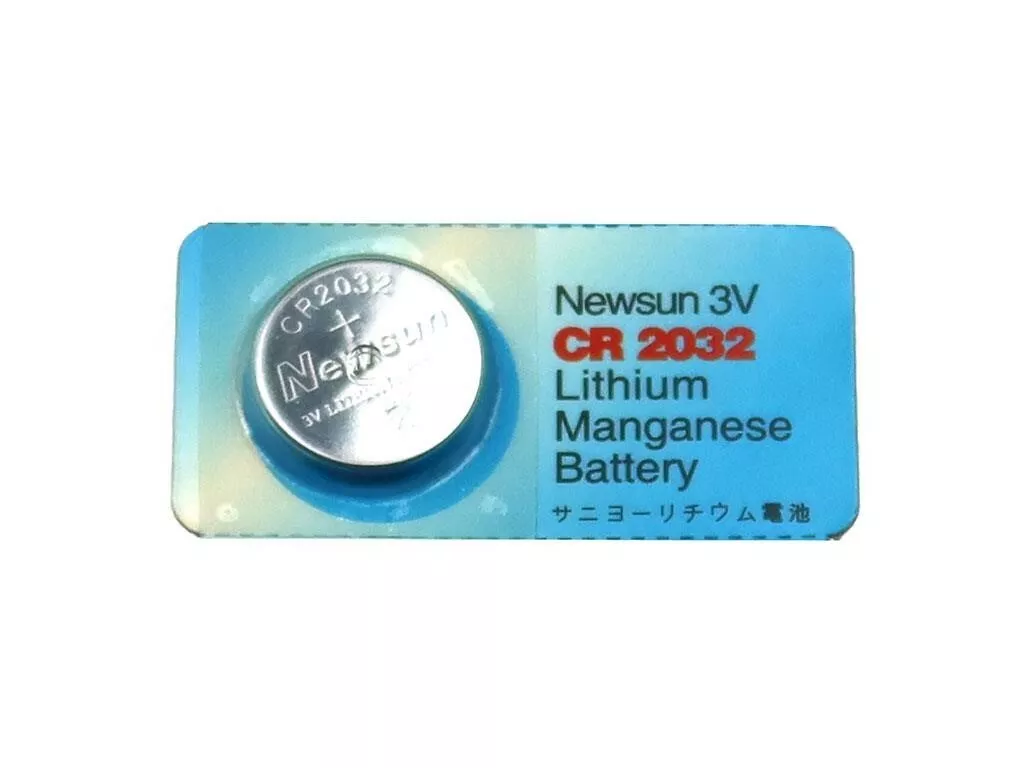 NEWSUN CR 2032 3V LITHIUM-MANGANESE COIN CELL BUTTON BATTERY