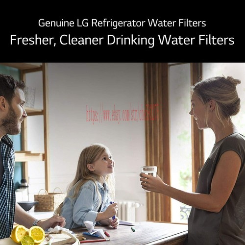 Paquete de 6 filtros de agua dulce refrigerador refrigerador LG LT1000P/ADQ747935 GF-D706BSL - Imagen 8 de 12