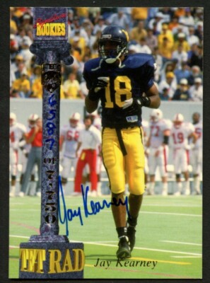 Jay Kearney WVU signed autograph auto 1994 Signature Rookies  display picture 3