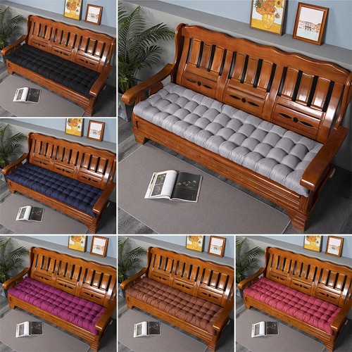 Sun Lounger Recliner Sofa Garden Chair Seat Pad Replacement Cotton Cushion Cover - Picture 16 of 46