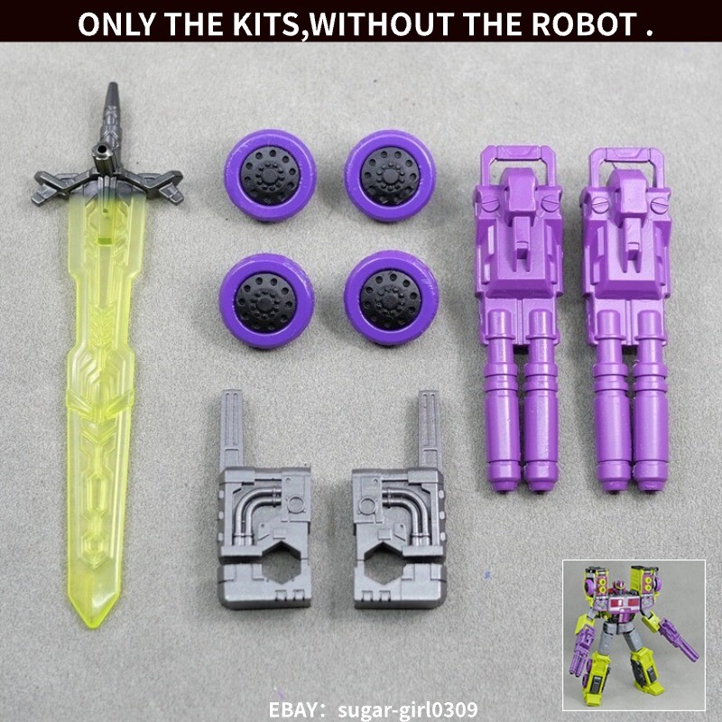 Leg Filler Sword Gun Upgrade Kit – For Legacy G2 Toxitron, 3D DIY Resin, Unbranded, 2023
