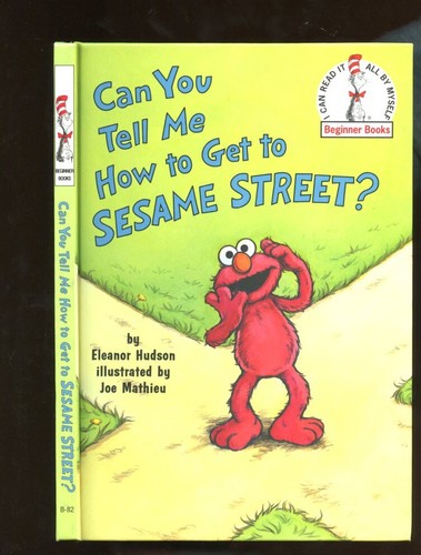 Beginner Books: B-82: Can You Tell Me How to Get to Sesame Street PC 1st/1st - 第 1/3 張圖片