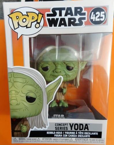STAR WARS POP 425 YODA FIGURINE vert box collector disney FUNKO RARE STAR WARS POP 425 YODA FIGURINE vert box collector disney FUNKO RARE | Funko Pop | 2 STAR WARS POP 425 YODA FIGURINE vert box collector disney FUNKO RARE | Funko Pop