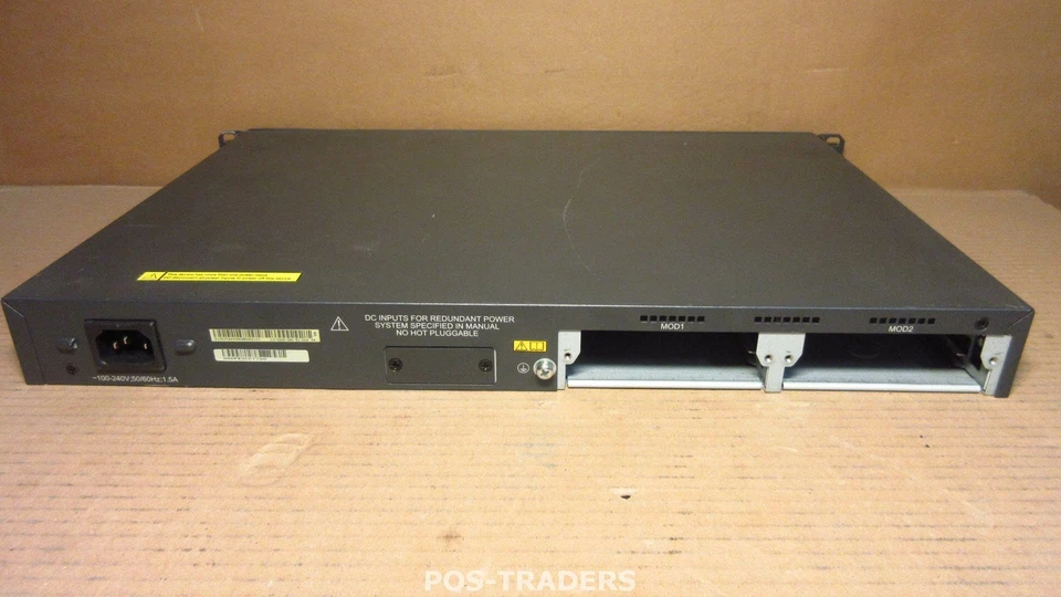 H3C S5500-28C-EI - 24-Port Gigabit Managed Switch W/ 2 Interface Slots + 4x SFP - Image 2 of 3