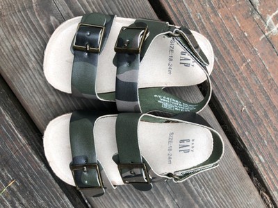 gap baby buckle sandals