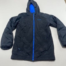 Columbia boys thermal coil jacket size XL black and blue