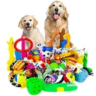 ASSORTED Dog Puppy Pet Toy Rope Chew Squeaky Fetch Ball Training Play Bundle Toy