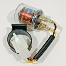 Clear Alternatives 3 Prong Electronic Motorcycle Relay Flasher 20 AMP 12V 