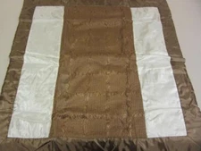 Extreme Linen Euro Pillow Sham Pamela 26" x 26" Brown Polyester New