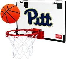 Rawlings NCAA Game On Polycarbonate (PC) Mini Basketball Hoop Set, University of