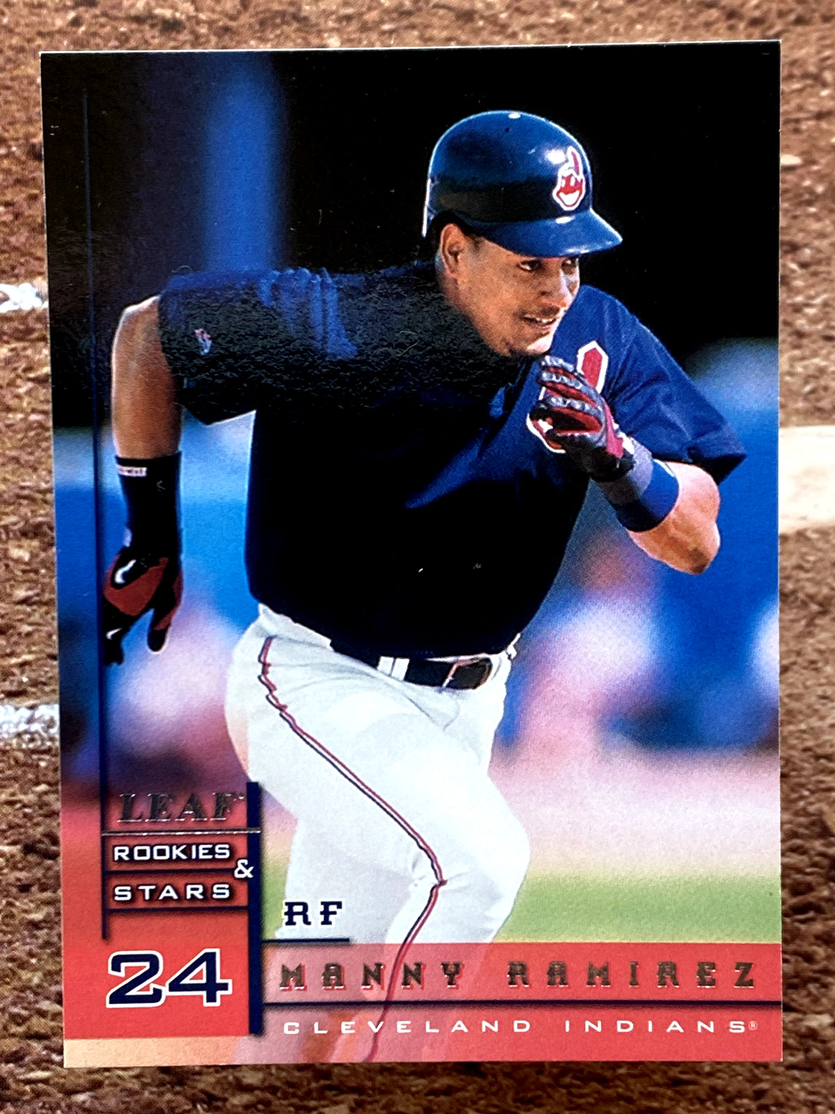 Manny Ramirez 1998 Leaf Rookies & Stars #4 Cleveland Indians