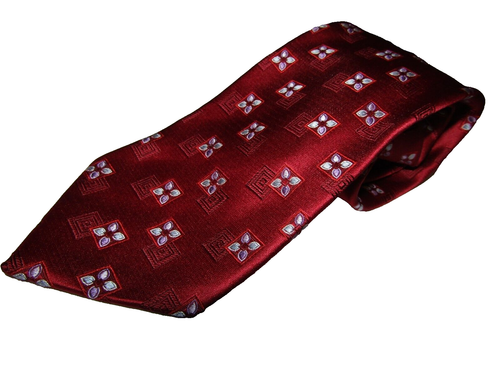 ERMENEGILDO ZEGNA MEN'S TIE 100% SILK MADE IN ITALY ZEGNA ZENGA - Picture 4 of 8