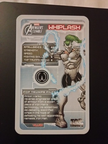 2015 Top Trumps Avengers WHO CAN DEFEAT ULTRON? (you pick) cards Free Shipping - Picture 10 of 32