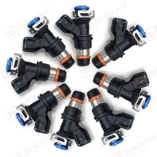 8x Genuine ACDelco 12580681 Fuel Injector 217-1621 2004-10 Chevy GMC 5.3/6.0/6.2 - Bild 3 von 5