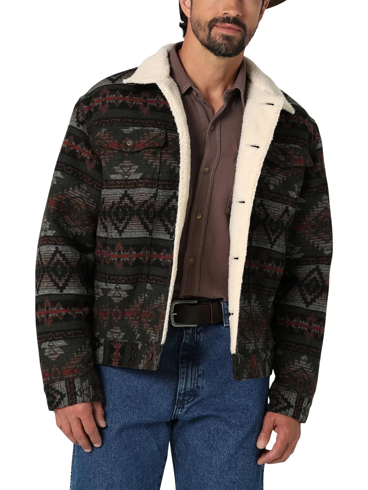 Men's Wrangler Sherpa Lined Jacket