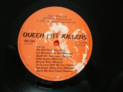 QUEEN★Live Killers UK EMI オリジナル Queen - Live Killers 2LP - EMI