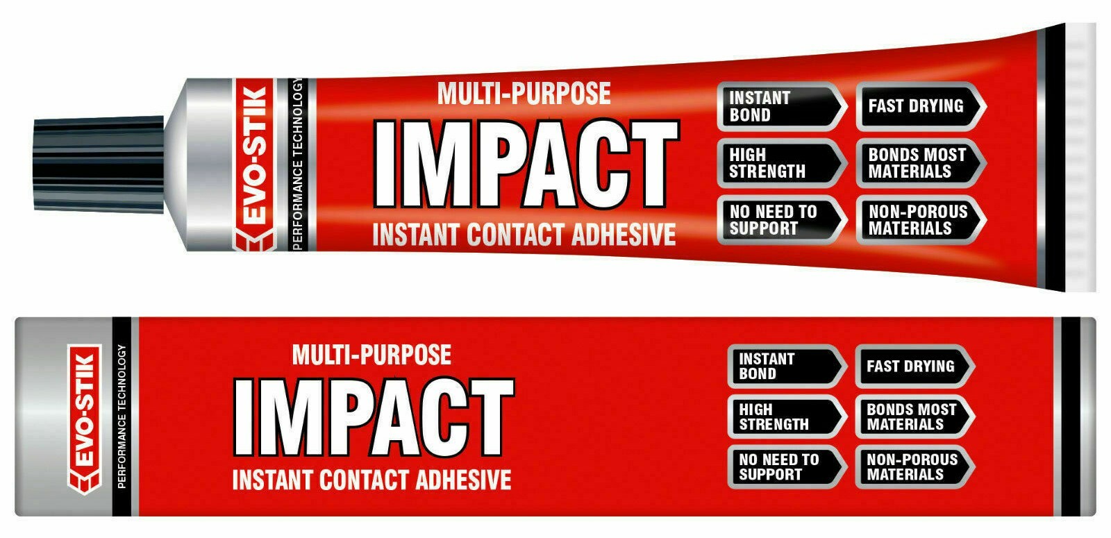 EvoStik Impact Adhesives and Adhesive Cleaner Multi Purpose Instant