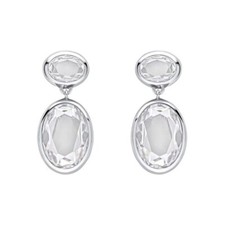 Image of Fiorelli Show Stopper Oval Drop Earrings