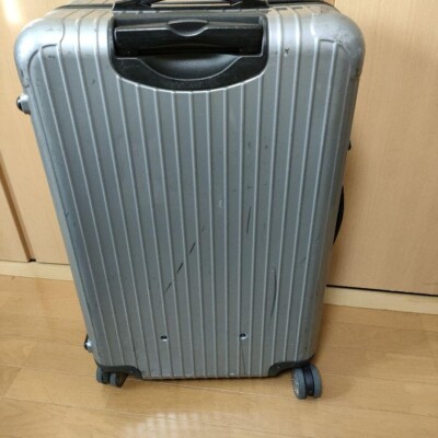 Rimowa Salsa 82L Silver Gray 4-wheels Carry Case Suitcase