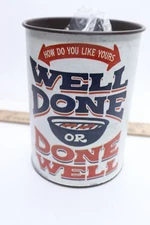 Open Road Brands Oil Can Well Done or Done Well Metal 