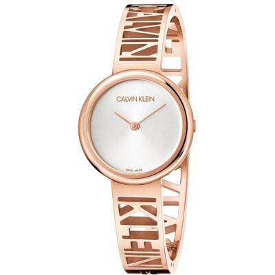 Damenuhr CK CALVIN KLEIN MANIA KBK2M616 Edelstahl Gold Rose Messen M SWISS MADE
