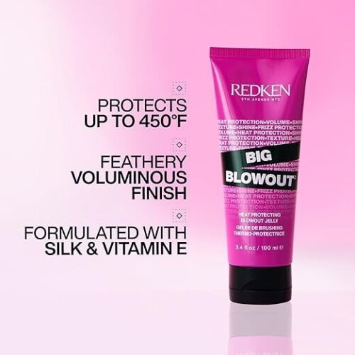 Redken Big Blowout Heat Protection Jelly Serum 100ml BRAND NEW - Picture 3 of 4