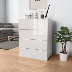 8 Drawer Chest Of Drawers Bedroom Furniture Modern Design Tall