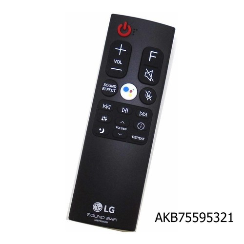 New Genuine LG AKB75595321 Soundbar Remote For SL8YG SL9YG SL10YG - 第 1/3 張圖片