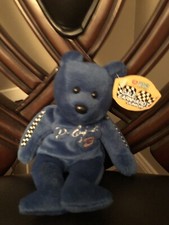 Dale Earnhardt Jr. 3 Nascar 23 karat Gold'n Bears Collectible Bear 1999 NWT