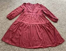 SHEIN Women’s Long Sleeve Short Dress size 2XL