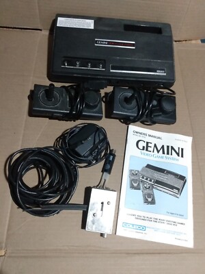 COLECO GEMINI MODEL 2510 1983 ORIGINAL Console(Complete with game