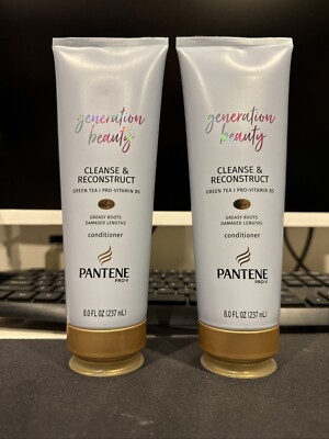 2 Pantene Generation Beauty Cleanse & Reconstruct Conditioner Pro VitaminB5 8oz