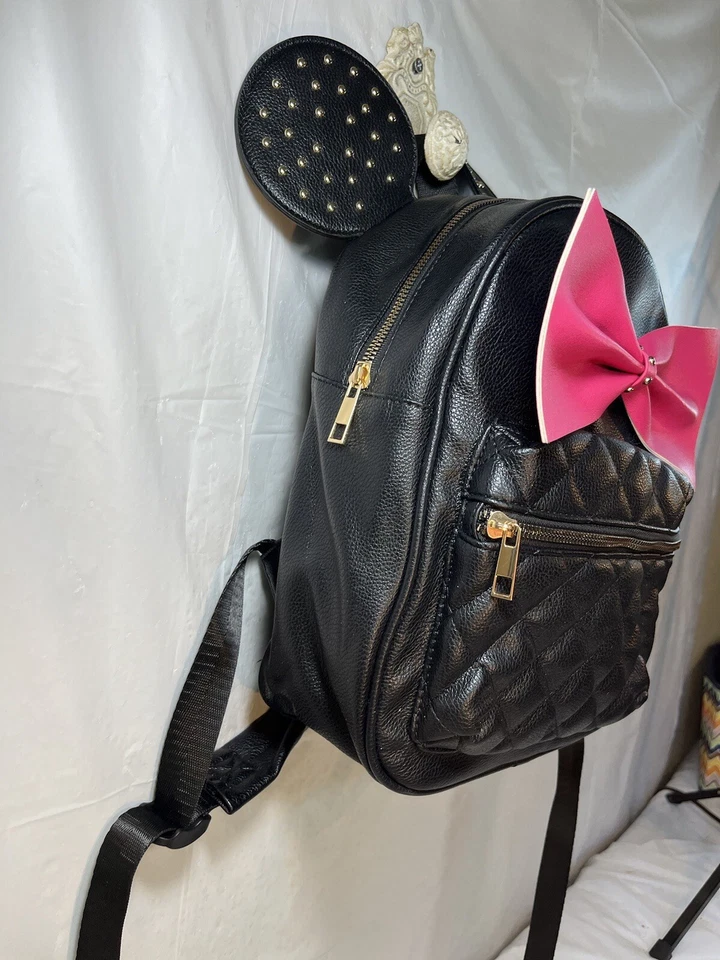 Olivia Miller Minnie Mouse Backpack  Pink Bow - Image 3 of 4