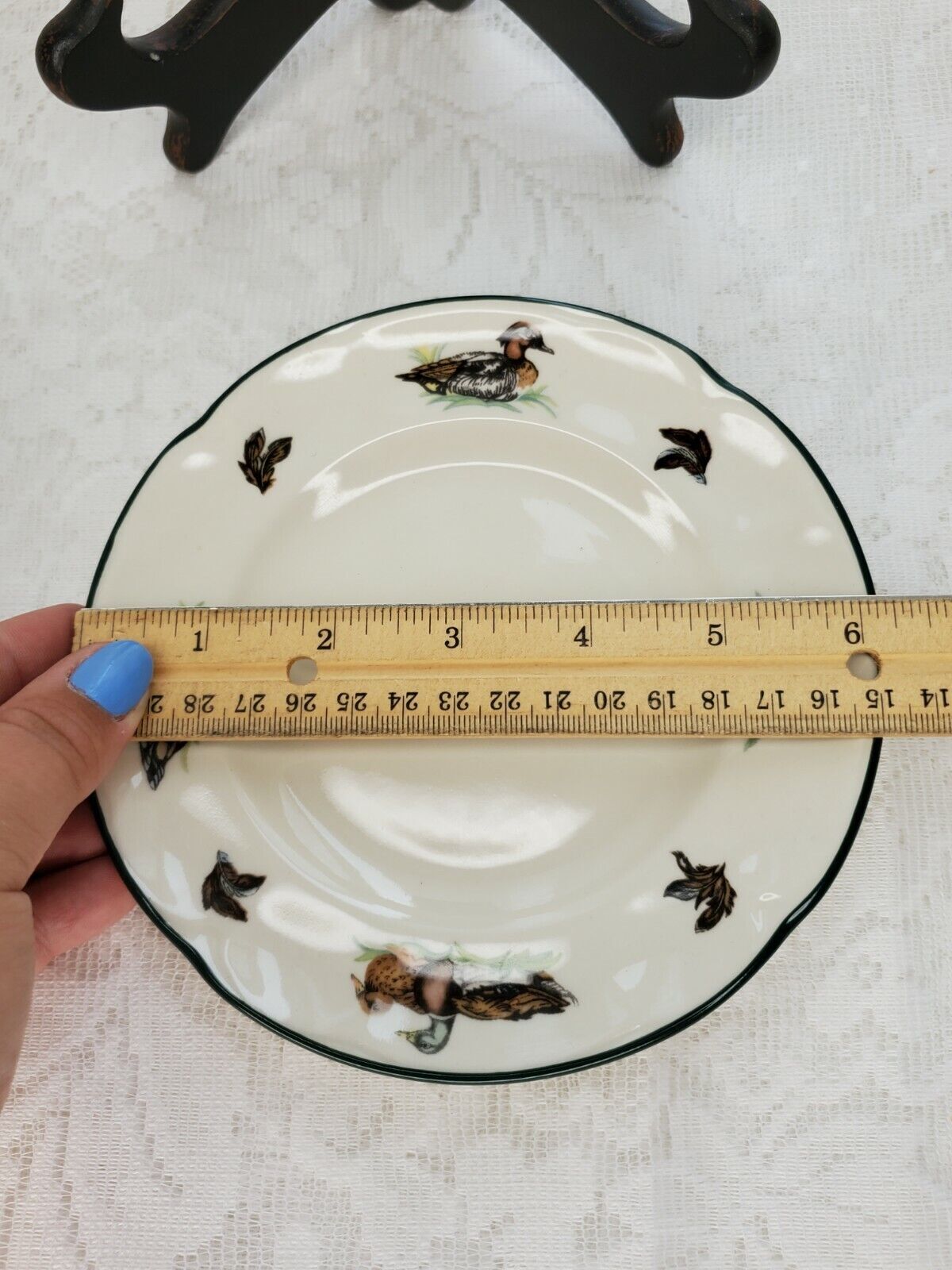 Johnson brothers 6" Bowl And Plate Set England, ducks Motif