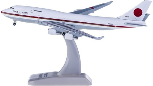 1:500 Hogan JAPAN JASDF BOEING 747-400 Passenger Airplane Diecast Plane Model - 第 1/5 張圖片