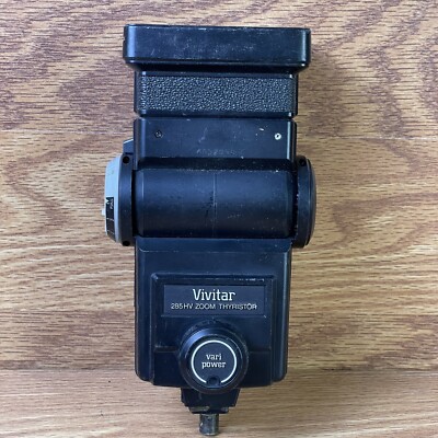 Vivitar 285HV Zoom Thyristor Vari Power Flash 