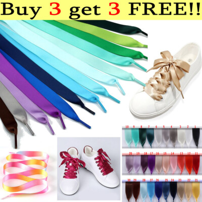 Stringhe Decorative Blu Lacci Per Scarpe Larghi E Piatti In Raso - Nastro Blu Per Scarpe Da Sposa, Stivali O Look Eleganti Lacci Raso Blu